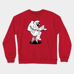 Beer Nuts Astronaut Crewneck Sweatshirt